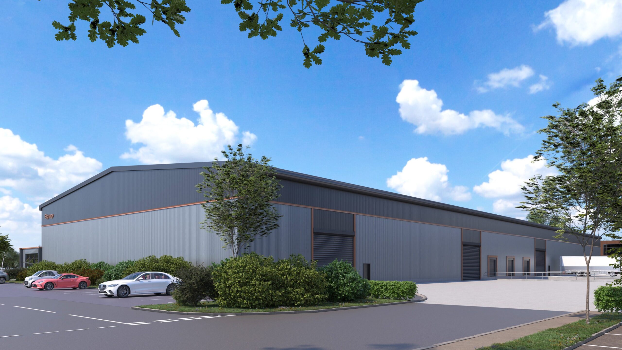 Refurbishment underway at East Midlands industrial park